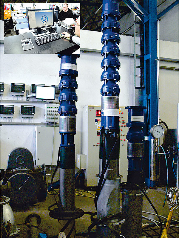 Rys. 11. Prototypownia firmy Hydro-Vacuum – badania nowych typów pomp głębinowych